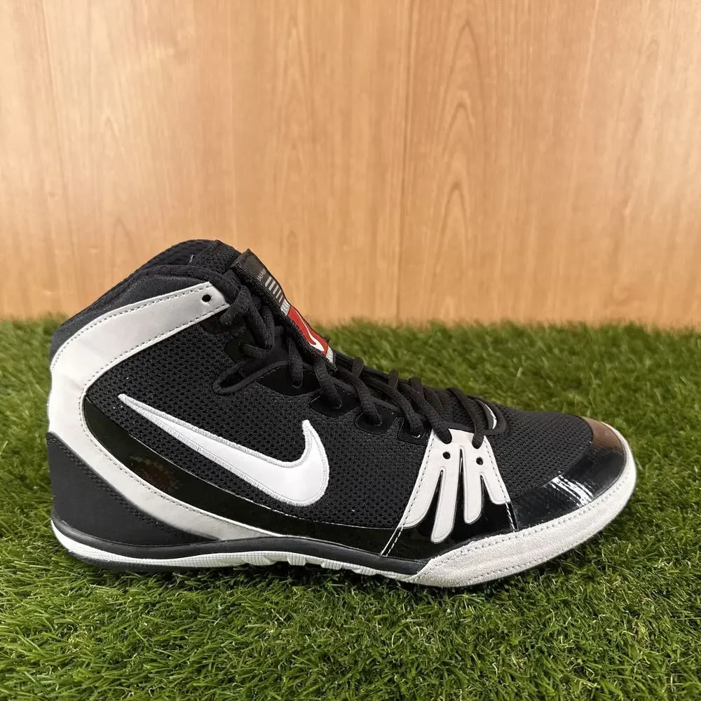 Nike Freek Black White Wrestling Shoes 316403-011 Men's Size 10.5